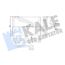 352975 KALE OTO RADYATÖR Випарник кондиціонера
