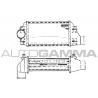 101482 AUTOGAMMA Интеркулер
