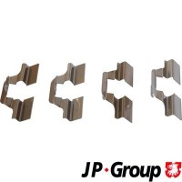 1163750410 JP GROUP Комплектуючі колодки дискового гальма