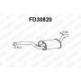 FD30820 VENEPORTE Середній глушник вихлопних газів