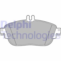 LP2441 DELPHI Комплект гальмівних колодок дисковий гальм