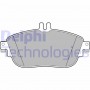 LP2441 DELPHI Комплект гальмівних колодок дисковий гальм