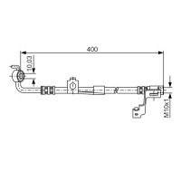 1 987 476 815 BOSCH Гальмівний шланг