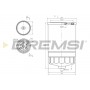 FE0053 BREMSI Паливний фільтр
