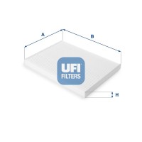 53.146.00 UFI Фільтр повітря у внутрішньому просторі