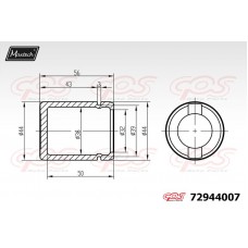 72944007 MAXTECH Поршень корпус скоби гальма