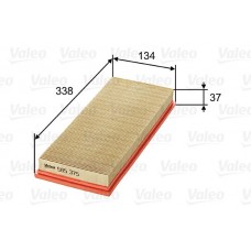 585375 VALEO Повітряний фільтр