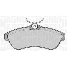 363916060587 MAGNETI MARELLI Комплект гальмівних колодок дисковий гальм