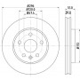 PCD10862 DON Гальмівний диск