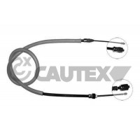 028326 CAUTEX Тросик, cтояночный тормоз