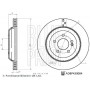 ADBP430084 BLUE PRINT Гальмівний диск