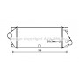 Интеркулер AVA QUALITY COOLING MSA4677