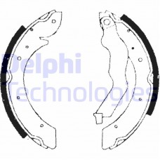 LS1714 DELPHI Комплект гальмівних колодок