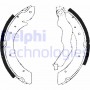 LS1714 DELPHI Комплект гальмівних колодок