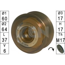 ZN5597 ERA Механізм вільного ходу генератора
