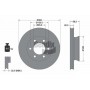 BDS1585 BENDIX Braking Гальмівний диск