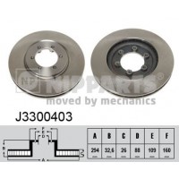 J3300403 NIPPARTS Гальмівний диск