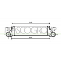 BM820N001 PRASCO Интеркулер
