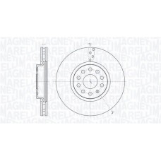 361302040770 MAGNETI MARELLI Гальмівний диск