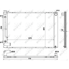 WG1722511 WILMINK GROUP Радіатор охолодження двигуна