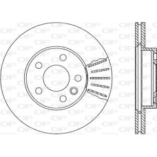 BDR1676.20 OPEN PARTS Гальмівний диск