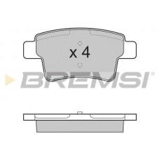 BP3331 BREMSI Комплект гальмівних колодок дисковий гальм