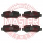 13046048822N-SET-MS MASTER-SPORT GERMANY Комплект гальмівних колодок дисковий гальм