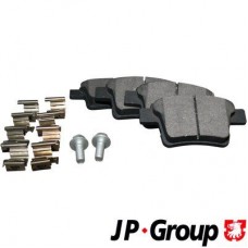 1563700510 JP GROUP Комплект гальмівних колодок дисковий гальм