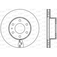 BDA2390.20 OPEN PARTS Гальмівний диск