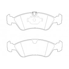 2134998 Omnicraft Комплект гальмівних колодок дисковий гальм
