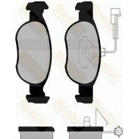 PA1100 Brake ENGINEERING Комплект гальмівних колодок дисковий гальм