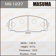 MS-1237 MASUMA Комплект гальмівних колодок
