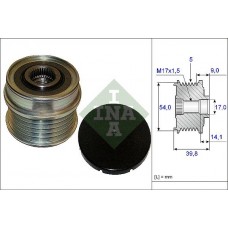 WG1253745 WILMINK GROUP Механізм вільного ходу генератора