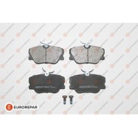 1617276680 EUROREPAR Комплект гальмівних колодок дисковий гальм