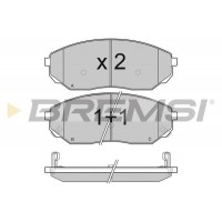 BP3116 BREMSI Комплект гальмівних колодок дисковий гальм