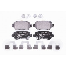 8DB 355 018-781 HELLA Комплект гальмівних колодок дисковий гальм