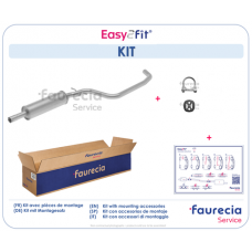 FS80492 Faurecia Предглушник вихлопних газів