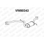 VW80343 VENEPORTE Глушник вихлопних газів кінцевий