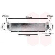 02014703 VAN WEZEL Интеркулер