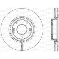 BDR2477.20 OPEN PARTS Гальмівний диск
