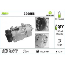 399556 VALEO Компресор кондиціонера
