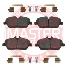 13046027102N-SET-MS MASTER-SPORT GERMANY КомплеК т гальмівних колодок, дискове гальмо