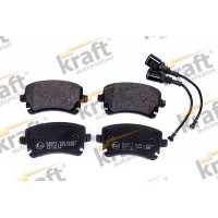 6010907 KRAFT AUTOMOTIVE Комплект гальмівних колодок дисковий гальм