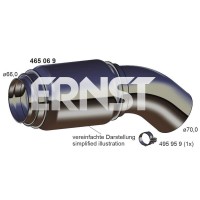 465069 ERNST Гофрована труба вихлопна система