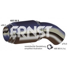 465069 ERNST Гофрована труба вихлопна система