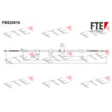9250605 FTE Тросик, cтояночный тормоз