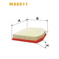 WA9611 WIX FILTERS Повітряний фільтр