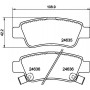 8DB 355 013-591 HELLA Комплект гальмівних колодок дисковий гальм