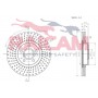 RD01363 RAICAM Гальмівний диск