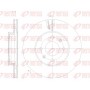 62121 10 KAWE Гальмівний диск